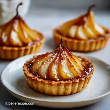 Crostatine Salate Con Pere: Ricetta Veloce 35 Minuti Scheda ricetta