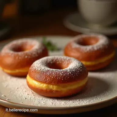 Donuts Sacher Fatti in Casa Ciambelle al Cioccolato e Albicocca Scheda ricetta