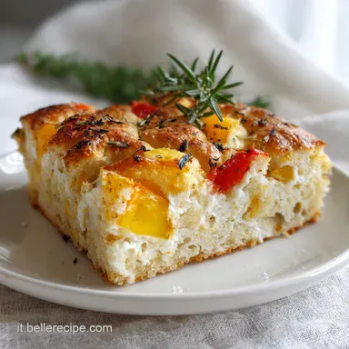 Focaccia Formaggio e Patate: Soffice e Croccante in 65 Minuti Scheda ricetta