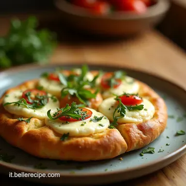 Focaccia Senza Glutine con Rucola e Stracciatella La Nuvola Perfetta Scheda ricetta