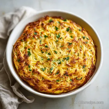 Frittata di Spaghetti per 4 Persone: Croccante Scheda ricetta