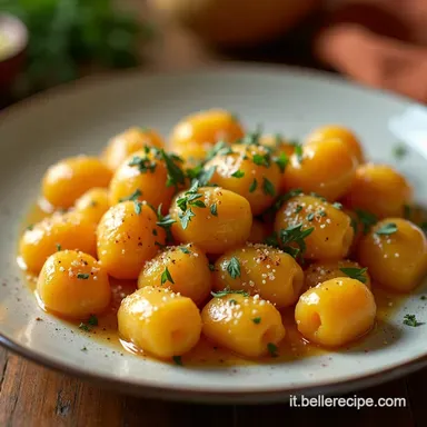 Gnocchi di Patate Dolci Ricetta Facile al Burro e Salvia Scheda ricetta