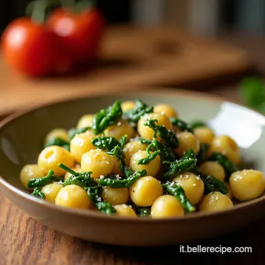 Gnocchi di Spinaci La Ricetta Facile e Saporita della Nonna Scheda ricetta