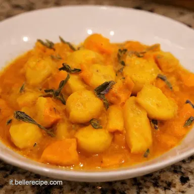 Ricette Primi Piatti Gnocchi di Zucca Burro e Salvia Scheda ricetta