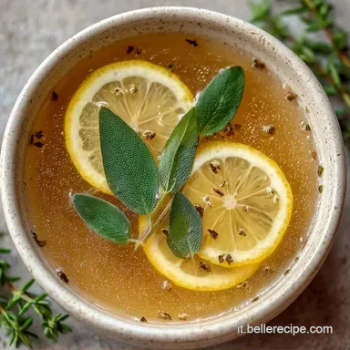 Infuso Salvia Limone in 15 Minuti Scheda ricetta