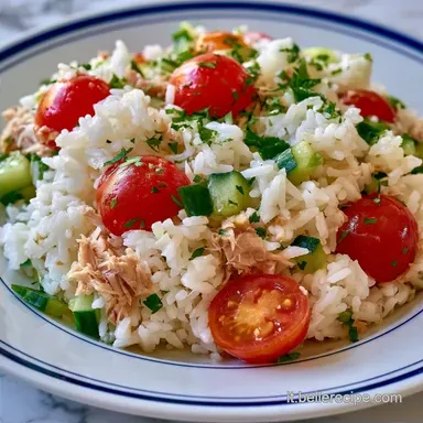 Insalata di Riso Estiva in 25 Minuti