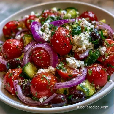 Insalata Pomodoro e Feta in 15 Minuti Scheda ricetta