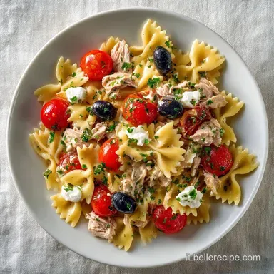 Insalata Pasta Fredda Classica: 4 Persone Scheda ricetta