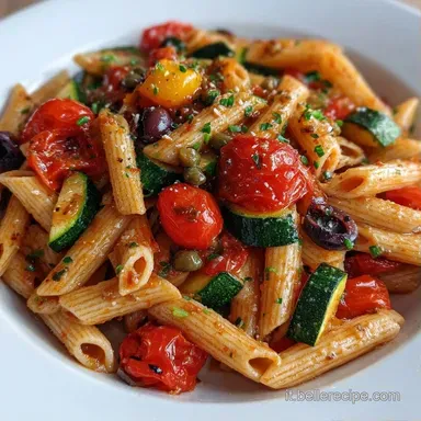 Pasta Fredda Vegetariana in 30 Minuti Scheda ricetta