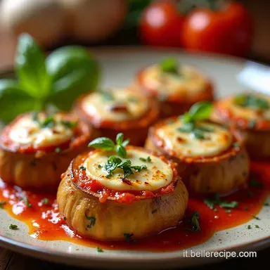 Involtini di melanzane mozzarella e Un abbraccio di sapori Scheda ricetta