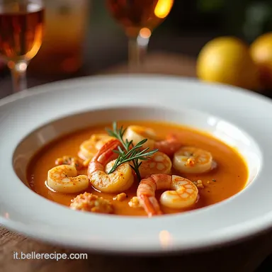 Bisque Classica di Crostacei Vellutata Intensa e Cremosa Scheda ricetta