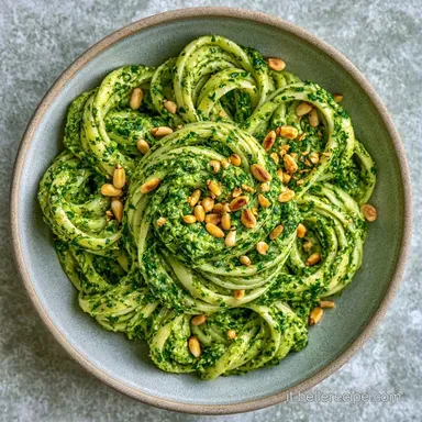 Linguine Al Pesto Genovese Per 4 Persone Scheda ricetta