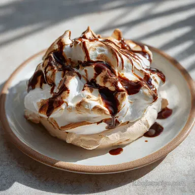 Torta Meringata Wafer e Cioccolato per 16 Porzioni Scheda ricetta