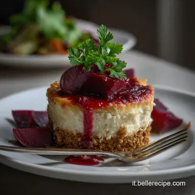 Mini Cheesecake Alla Barbabietola Vellutate Scheda ricetta