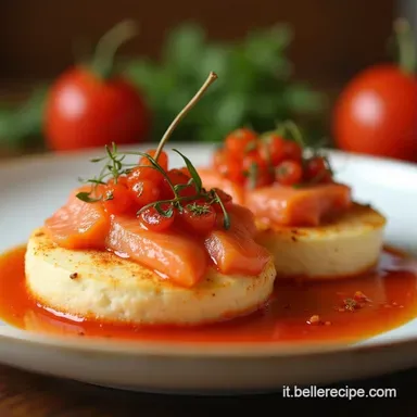 Mousse al Salmone e Pomodori Secchi Antipasto Elegante Facilissimo Scheda ricetta
