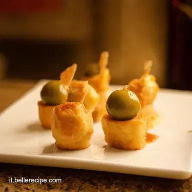 Olive Ascolane Finger Food Sfizioso dalla Tradizione Marchigiana Scheda ricetta