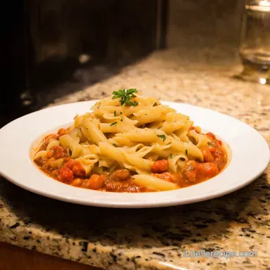Menu Cena tra Amici Economica La Mia Pasta e Fagioli Scheda ricetta