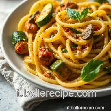 Pasta e Zucchine alla Genovese: Un Sogno Cremoso! Scheda ricetta