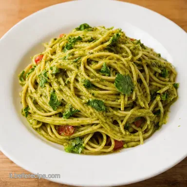 Pasta Fredda Pesto Rucola Ricetta Estiva con Pomodorini Scheda ricetta