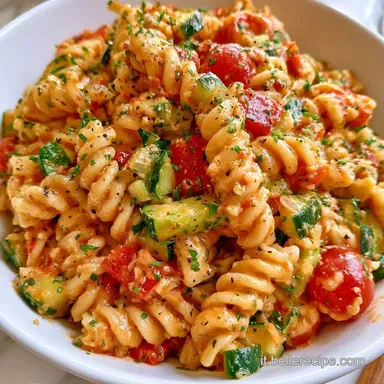 Pasta Fredda Con Verdure per 4 Persone Scheda ricetta