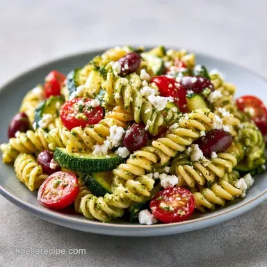 Pasta Fredda Creativa Vegetariana per 4 Scheda ricetta