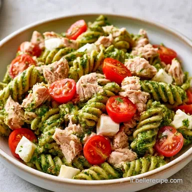 Pasta Fredda Pesto E Tonno in 25 Minuti Scheda ricetta
