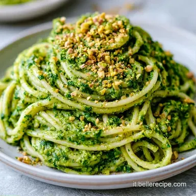 Pasta Fredda Pesto Pistacchi in 20 Minuti Scheda ricetta