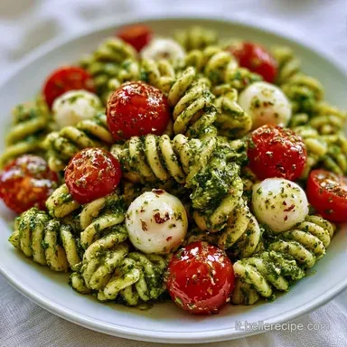 Pasta Fredda Pesto Veloce in 20 Minuti Scheda ricetta