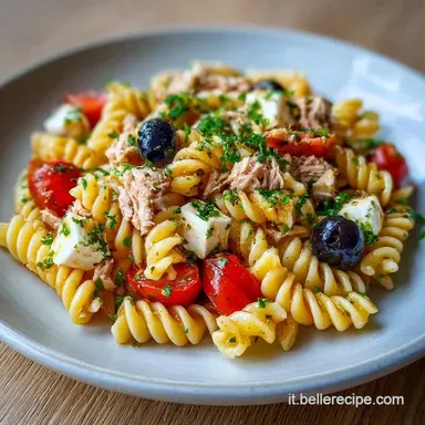 Pasta Fredda Pronta Subito con Tonno Scheda ricetta