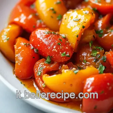 Peperoni in Agrodolce: La Ricetta della Nonna per un Successo Garantito! Scheda ricetta