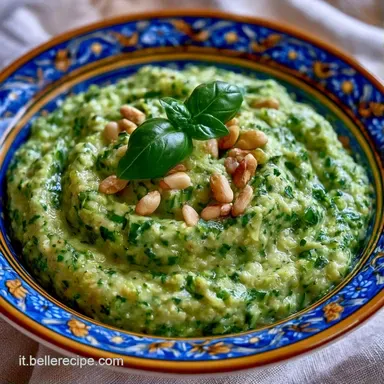 Pesto di Zucchine Cremoso in 10 Minuti Scheda ricetta