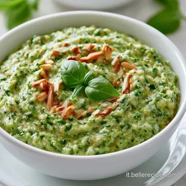 Veloce Pesto Zucchine e Mandorle Scheda ricetta