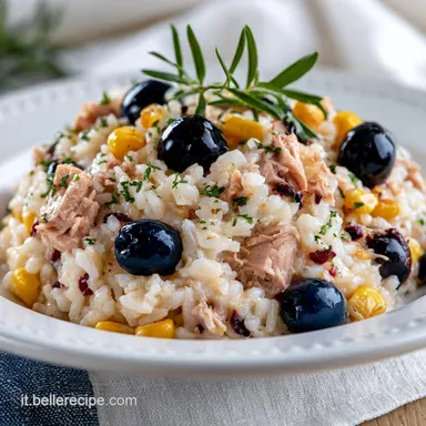 Piatto Freddo Estivo Di Riso con Tonno Scheda ricetta