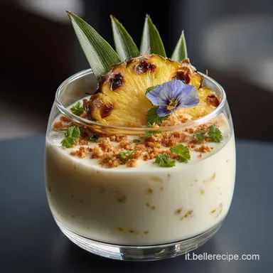 Pina colada IBA la ricetta bilanciata e cremosa pronta in 7 minuti Scheda ricetta