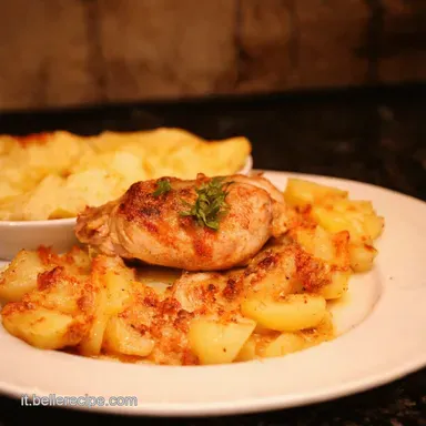 Pollo al Forno con Patate Come lo faceva la Nonna Scheda ricetta