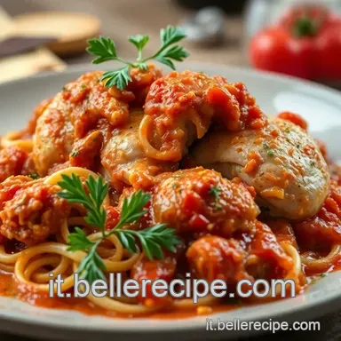 Idee Cena Facili: Pollo alla Cacciatora della Nonna Scheda ricetta