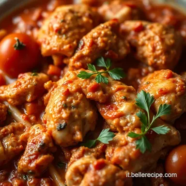Pollo alla Cacciatora: Ricetta Facile della Nonna! Scheda ricetta