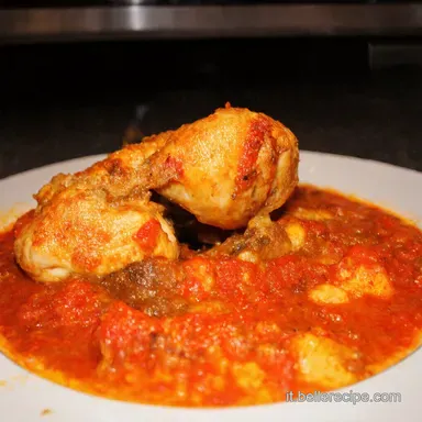 Pollo alla Cacciatora la Ricetta della Nonna Facile Scheda ricetta