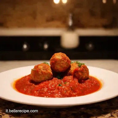 Cena Cosa Cucinare Polpette al Sugo Rivisitate Scheda ricetta