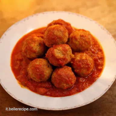 Polpette Filanti al Sugo Ricetta Facile e Golosa Scheda ricetta