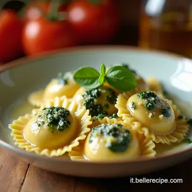 Ravioli di Ricotta e Spinaci La Ricetta della Nonna Rivelata Scheda ricetta