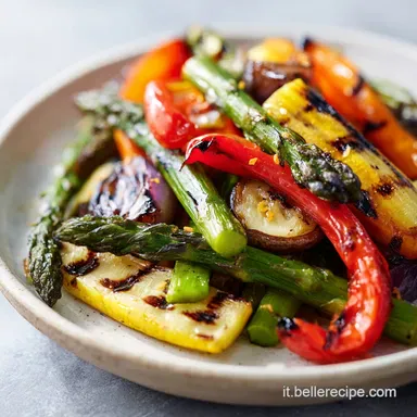 Verdure Grigliate Contorno in 30 Minuti Scheda ricetta