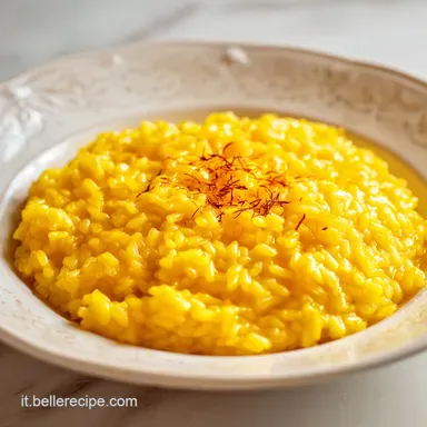 Risotto allo Zafferano Cremoso per 4 Scheda ricetta