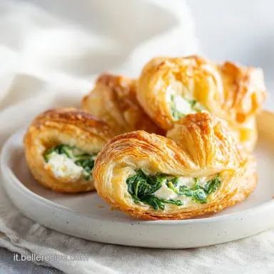 Rustici Di Pasta Sfoglia: Ricotta E Spinaci Scheda ricetta