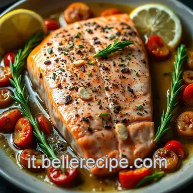 Salmone al Forno Profumato: La Ricetta Facile e Saporita! Scheda ricetta