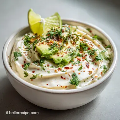 Salsa Avocado e Yogurt in 10 Minuti Scheda ricetta