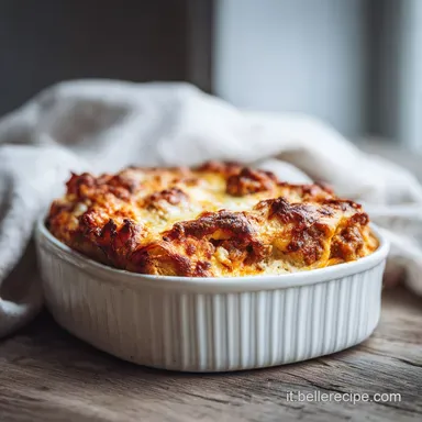Scaccia Ricotta e Salsiccia per 8 Porzioni Scheda ricetta