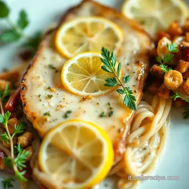 Secondi Veloci: Scaloppine al Limone Pronte in 15 Minuti! Scheda ricetta