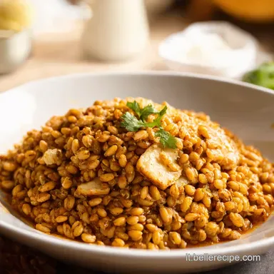 Schiscetta Ricette Farro alla Mediterranea Facile e Sfiziosa Scheda ricetta