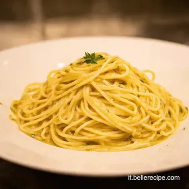 Idee Cene Veloci Spaghetti Aglio Olio Limone da Chef Scheda ricetta